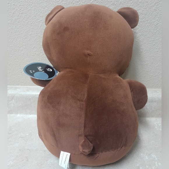 Brown Teddy Bear Kids Plush Toy NWT Size:OS  Seasonal Collection - Picture 2 of 8